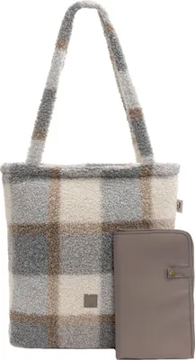 Produktbild von Wickeltasche Shopper Check - Boucle