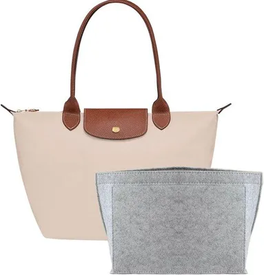 Produktbild von Graue Vilt Organizer Einlage für Tote Bags, mehrere Fächer, Mittel 26x13x20cm