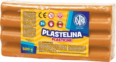 Produktbild von Knetmasse 500 g, orange