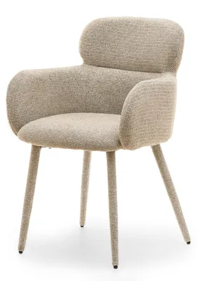 Produktbild von Gepolsterter Esszimmerstuhl PURPLA - beige
