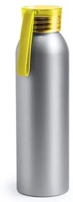 Produktbild von Trinkflasche/Wasserflasche - gelb - Aluminium - 650 ml - Sportflasche