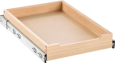 Obrázek produktu pro Dřevěný organizér do zásuvky - jedna výsuvná zásuvka - rozměry 356x533x76mm