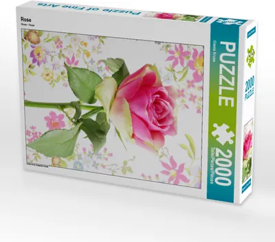 Produktbild von CALVENDO Puzzle Rose | 2000 Teile Lege-Größe 90x67cm Foto-Puzzle für glückliche Stunden