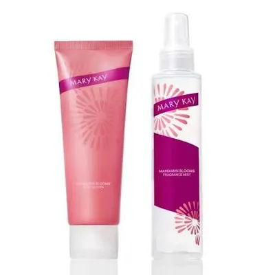 Immagine prodotto di Set di prodotti per la cura del corpo Mary Kay, fragranza Mandarin Blooms, scadenza 01/2026