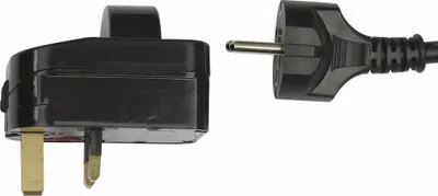 Produktbild von DAP Europlug to UK Plug Adapter 230 V / 240 V