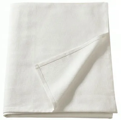 Produktbild von IKEA STENFROMAL Tagesdecke weiß Baumwolle 150x250 cm