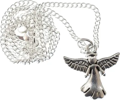 Produktbild von Engel Kette 45cm Halskette Miniblings Anhänger Weihnachten Schutzengel Erzengel