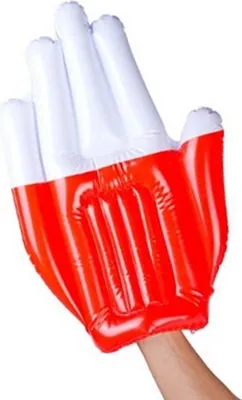 Produktbild von Polen Fan Handschuh Grosse Aufblasbare Pfote