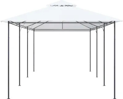 Produktbild von vidaXL Pavillon 600x298x270 cm Weiß 180g/m²