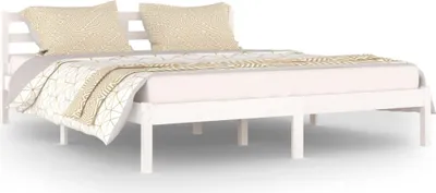 Zdjęcie produktu dla VidaXL 810441, Biały, 165,5 cm, 2,06 m, 69,5 cm, 1600 x 2000 mm, 21 cm