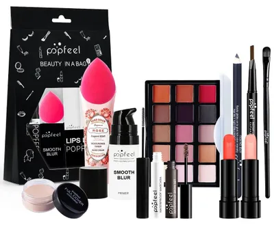 Imagen del producto de Omgoods - Set de maquillaje multifuncional de 12 piezas