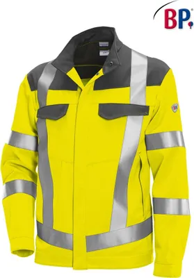 Produktbild von BP® Arbeitsjacke - warngelb/dunkelgrau - 60/62n