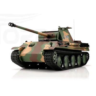 Obrázok produktu pre Torro 1/16 RC Panther Ausf. G flecktarn BB+IR 1116038791