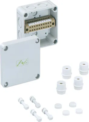 Produktbild von Spelsberg RKKi 4/10-10x4qmm Reihenklemmengehäuse 63740401