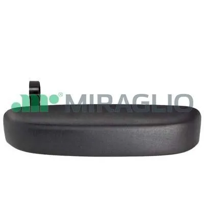 Produktbild von MIRAGLIO 80/489 Türgriff Rechts Vorne oder Hinten für FIAT PANDA (169) Schwarz