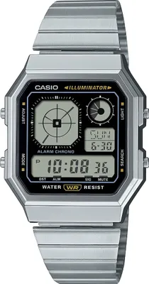 Produktbild von Casio Herren Armbanduhr A130WE-1AEF digital