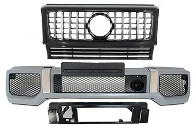 Obrázok produktu pre Mriežka predného nárazníka pre Mercedes W463 1989-2017 G65 GT-R Panamericana look.