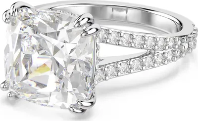 Produktbild von Swarovski Stilla Ring, Kissenschliff 5709901-h Damenring, Ringgröße:49 / 5