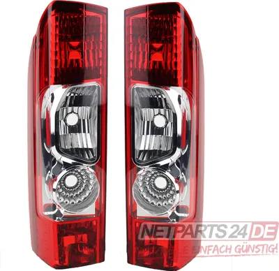 Immagine prodotto di Johns, fanale posteriore combinato compatibile con Fiat Ducato dal 04/06, lato sinistro + destro