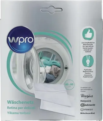 Zdjęcie produktu dla Siatka na pranie Whirlpool 60x60cm Pralka Wpro WAS606