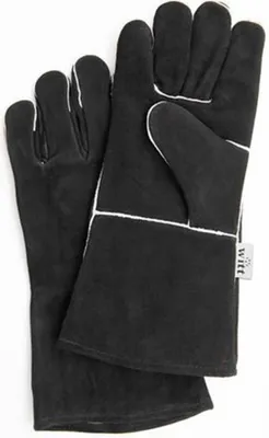 Produktbild von Witt Rukavice Grillhandschuhe M/L, schwarz-grau, 1 Paar