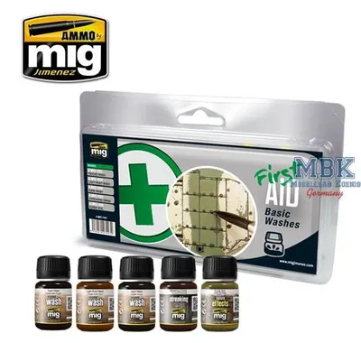 Productafbeelding van Ammo of MIG AMIG7447 - Eerste hulp: basisreinigingsmiddelen