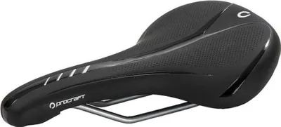 Image de Selle de vélo Procraft Sattel Tour Comfort, 278 x 165 mm, noire - selle de randonnée ergonomique.
