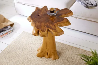 Obrázek produktu pro Couchtisch Root 60cm Teak 38238