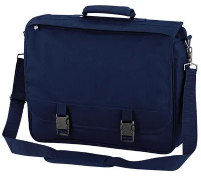 Produktbild von Quadra Portfolio Schultertasche - 12 Liter FK499 (Einheitsgröße) (Marineblau)