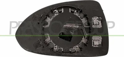 Produktbild von PRASCO Spiegelglas Außenspiegel Rechts für OPEL Corsa D Schrägheck (S07) Konvex OP0347503