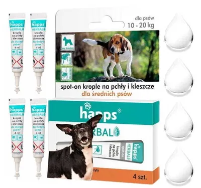 Produktbild von Floh- und Zeckentropfen für Hunde 10-20kg