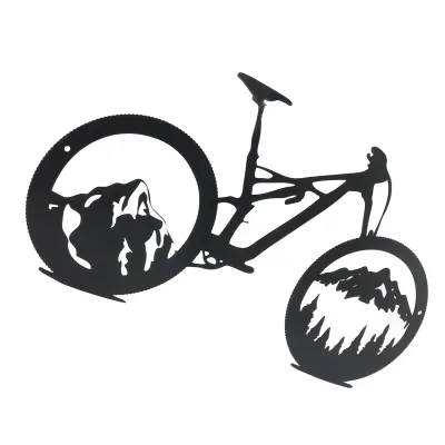 Image de Art mural en métal pour vélo de montagne,Art mural en métal pour vélo de forêt,Décoration murale en métal pour vélo de montagne,Décoration murale en métal pour vélo de montagne,Décoration murale en métal pour vélo de montagne,Art mural en métal