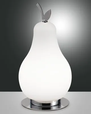 Produktbild von Fabas Luce Wilma LED Tischleuchte 8W dimmbar warmweiß Weiss / Verchromt 3763-30-138