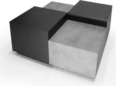Productafbeelding van Set van 4 salontafels, bijzettafels, design woonkamertafels