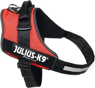 Produktbild von Julius K9 - Hundegeschirr - rot - Größe 3 - 82-115 cm