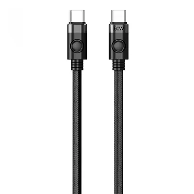 Produktbild von Orico 60W USB-C auf USB-C Ladekabel (schwarz)