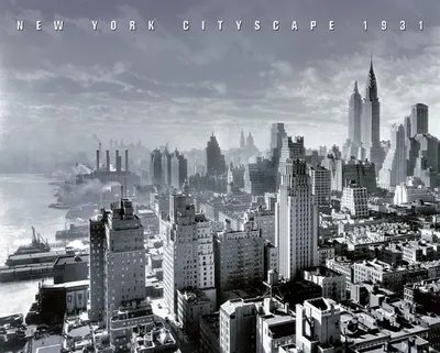 Obrázek produktu pro New York – Pohled na město, 1931 – 40 x 51 cm – Plakát