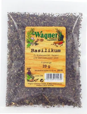 Produktbild von Basilikum gerebelt