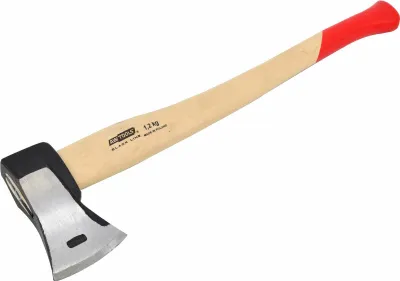 Image de Awtools hache à fendre 1,2 kg manche en bois ligne noire