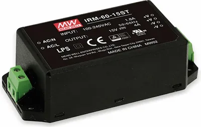 Produktbild von MEAN WELL AC/DC-Printnetzteil IRM-60-5ST, 5 V-/10 A, 50 W