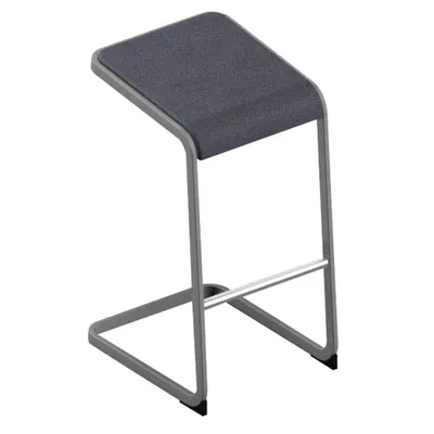 Produktbild von Quadrifoglio Hocker C-STOOL OCSTOA01/3MB1 anthrazit