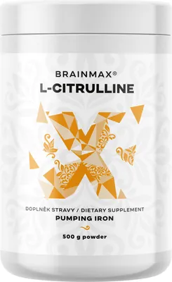 Obrázek produktu pro BrainMax L-citrulin, L-citrulin, 500 g