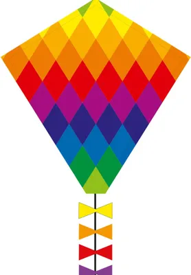 Produktbild von Ecoline: Eddy Rainbow Patchwork 50 cm