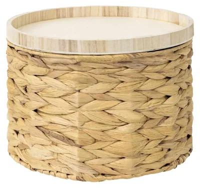Image de Koszoplotka Panier jacinthe d'eau naturel 26x15cm
