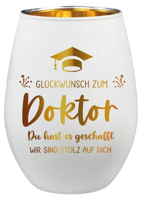 Obrázek produktu pro Svícen s rytinou, ideální jako dárek k promoci
