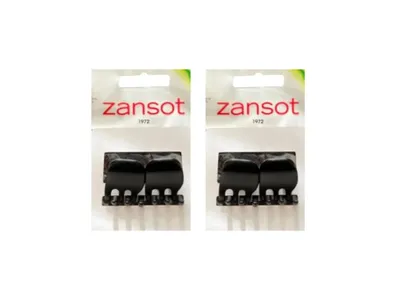 Imagen del producto de Zansot Sponka para el cabello, modelo Tress, 2,2 cm, color  mate, 2 unidades
