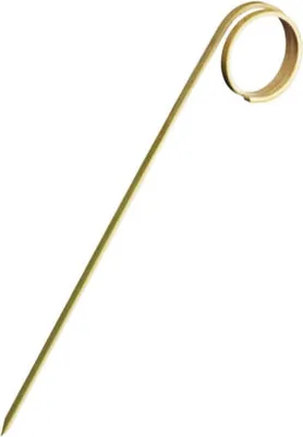 Produktbild von 200x Fingerfood-Spieße aus Bambus LOOP 110 mm stabil und splitterfrei