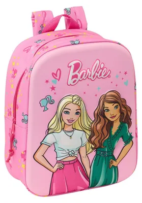 Immagine prodotto di Zaino scuola Barbie Rosa Rosa 22 x 27 x 10 cm 3D