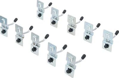 Immagine prodotto di Set di ganci singoli 40 mm 10 pz. per sistema pensile