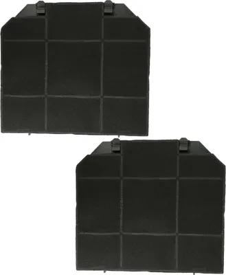 Produktbild von vhbw 2x Aktivkohlefilter kompatibel mit Franke Glass Soft FGC 906 XS, Glass Soft FGC 905 XS Dunstabzugshaube - 26,5 x 23,5 x 1,5 cm